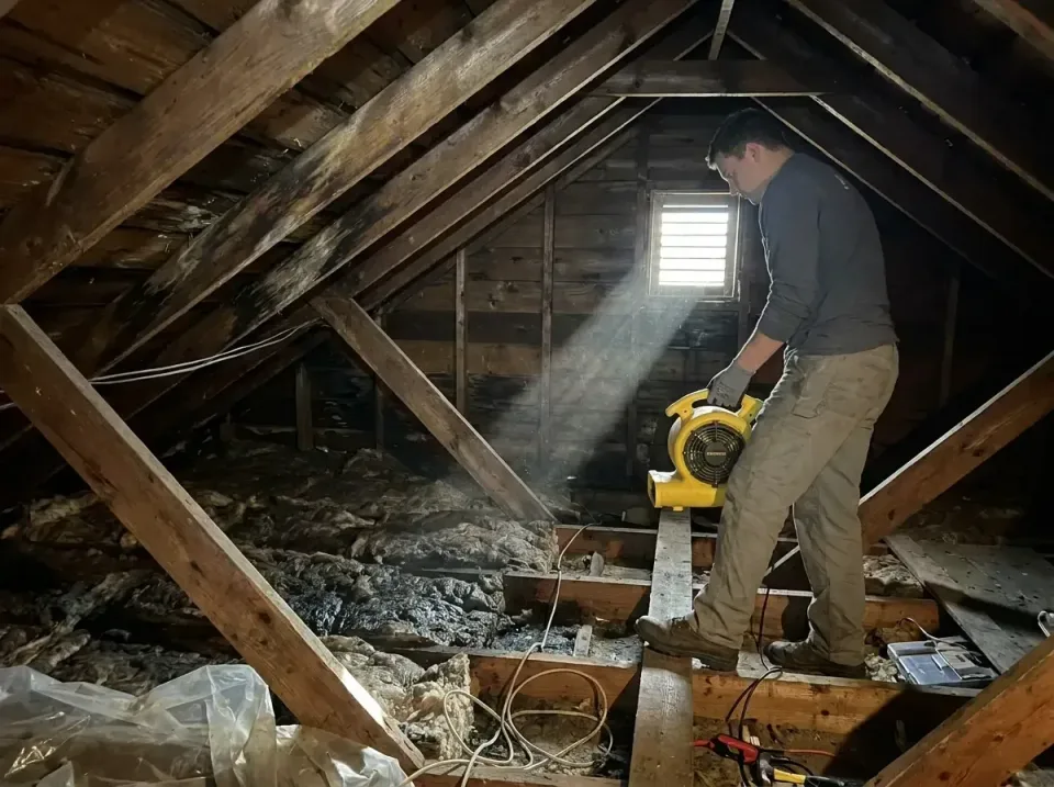 attic-water-damage-drying-proc-007 — frequently asked questions, Emergency Water Extraction & 24/7 Flood Response in Bolinda…